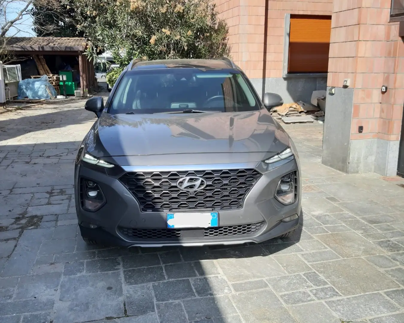 Hyundai SANTA FE Santa Fe IV 2018 2.2 crdi Exellence 4wd 7posti Silver - 1