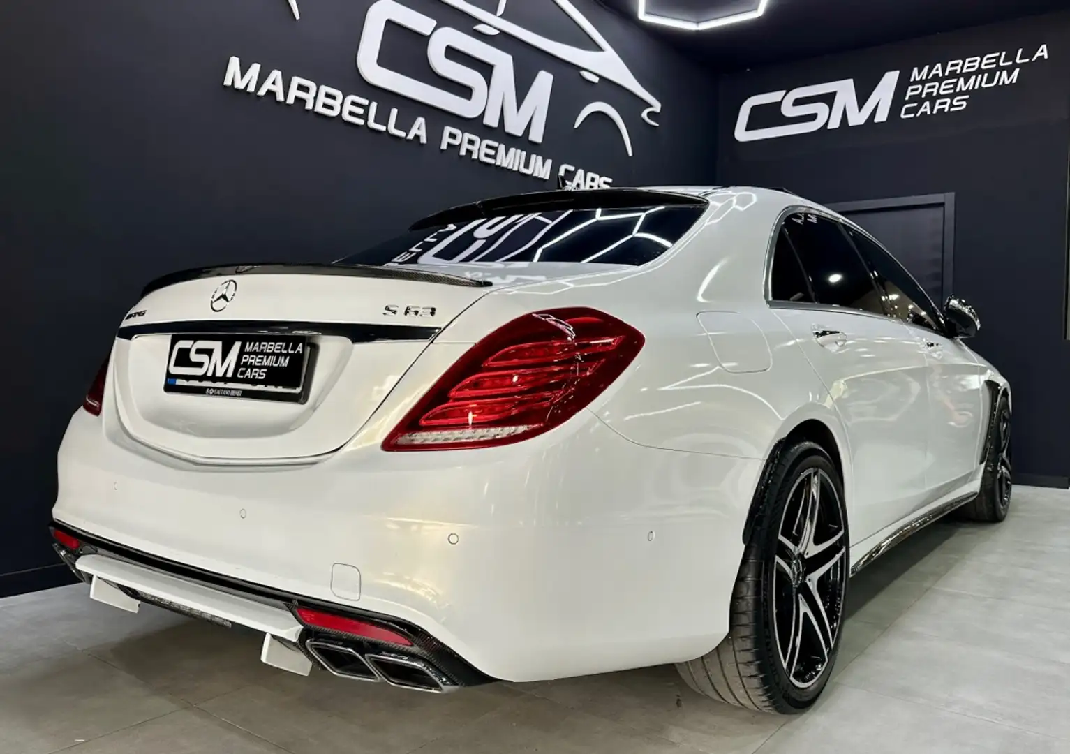 Mercedes-Benz S 63 AMG 4M Largo Aut. Bianco - 2