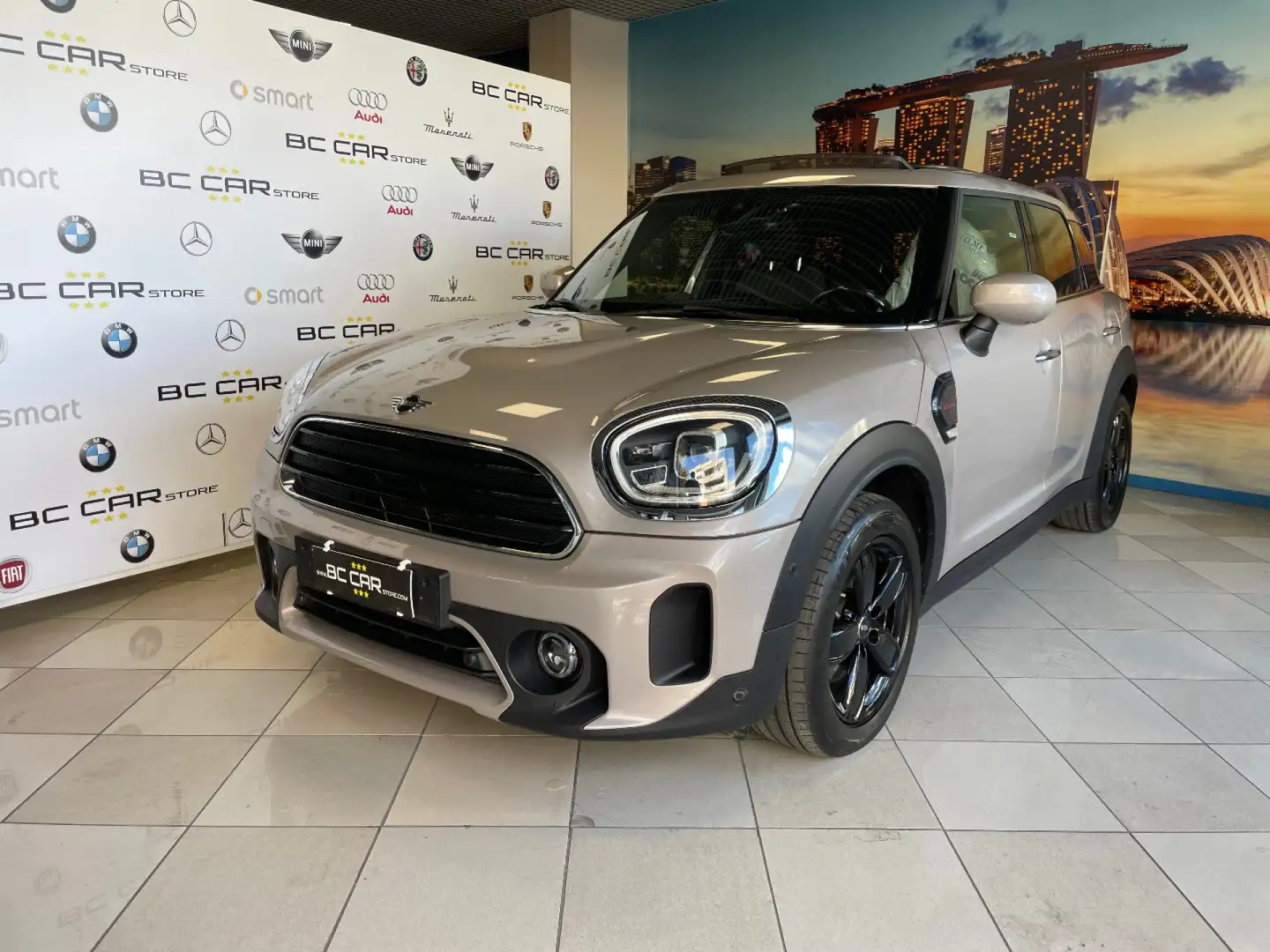 MINI Cooper D Countryman 2.0 Aut. Northwood *TETTO Beige - 1