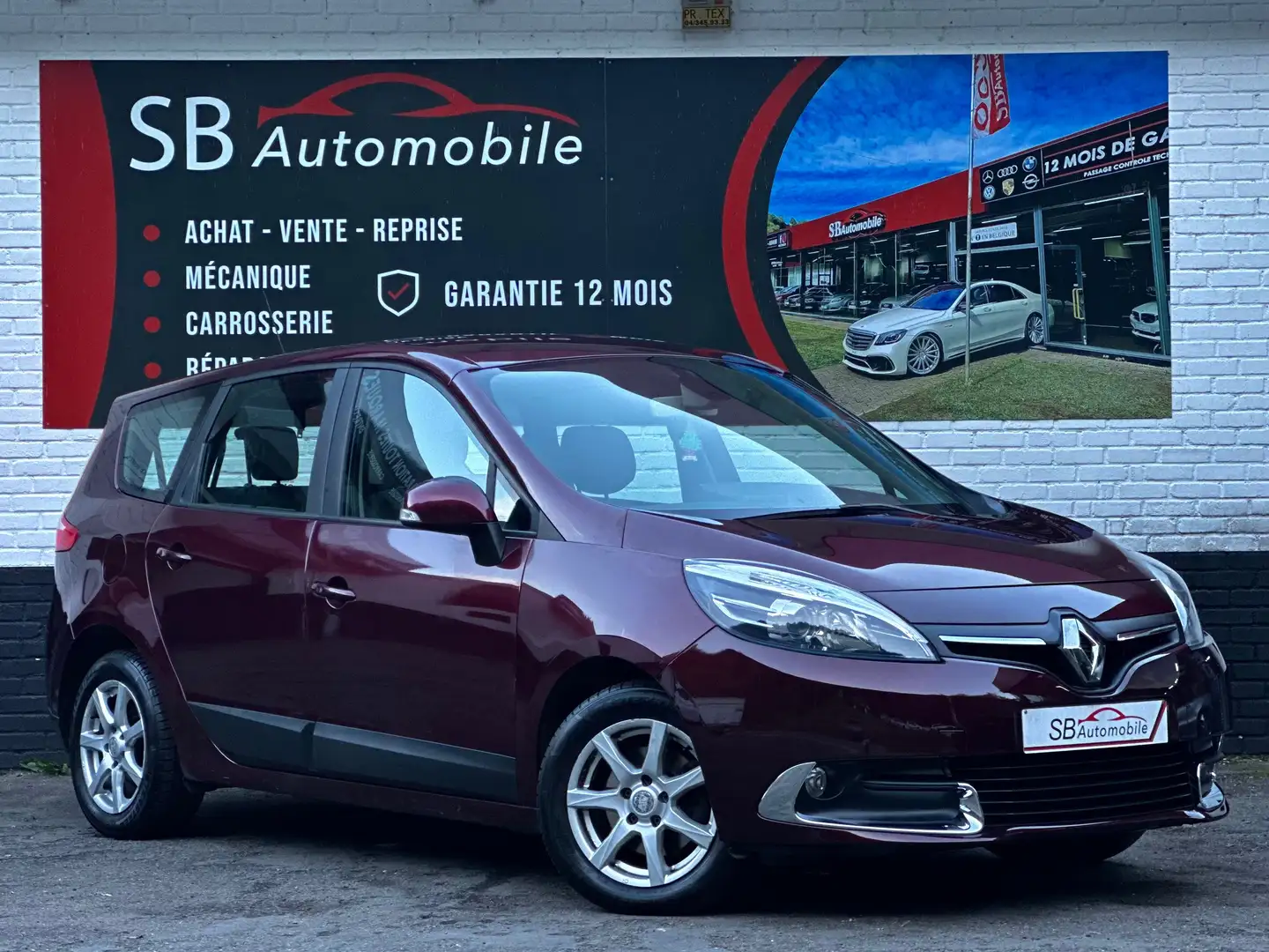 Renault Grand Scenic 1.5 dCi //7PLACES/GPS//B-AUTO//GARANTIE 12 MOIS// Paars - 1
