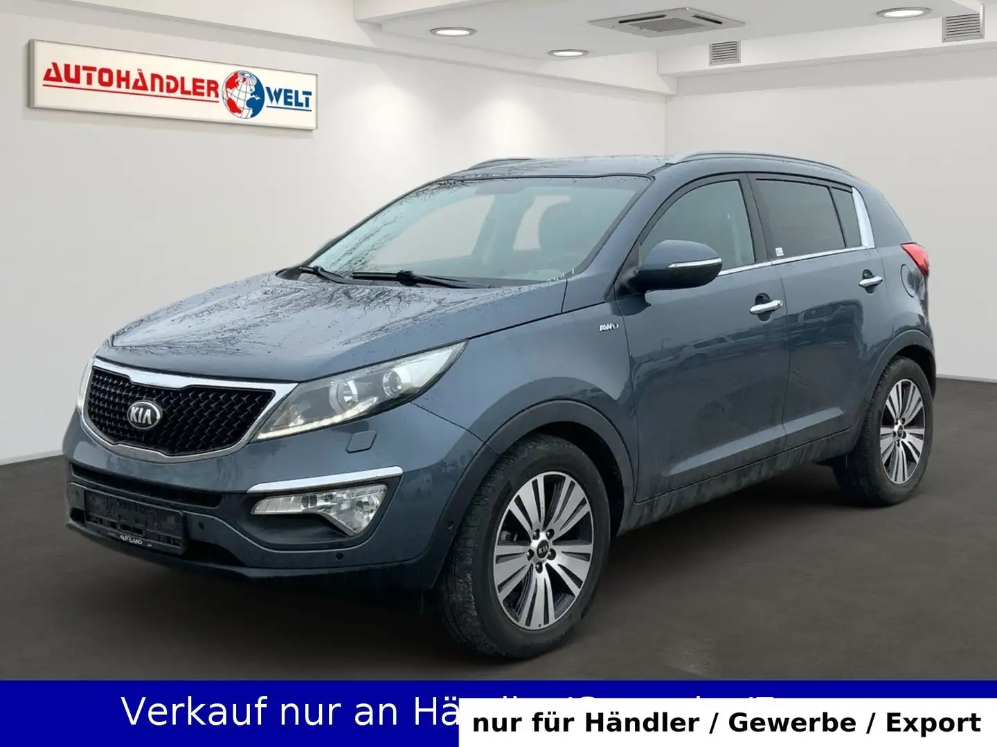 Kia Sportage 2.0 CRDi Aut. 4WD Spirit XENON NAVI Bleu - 1