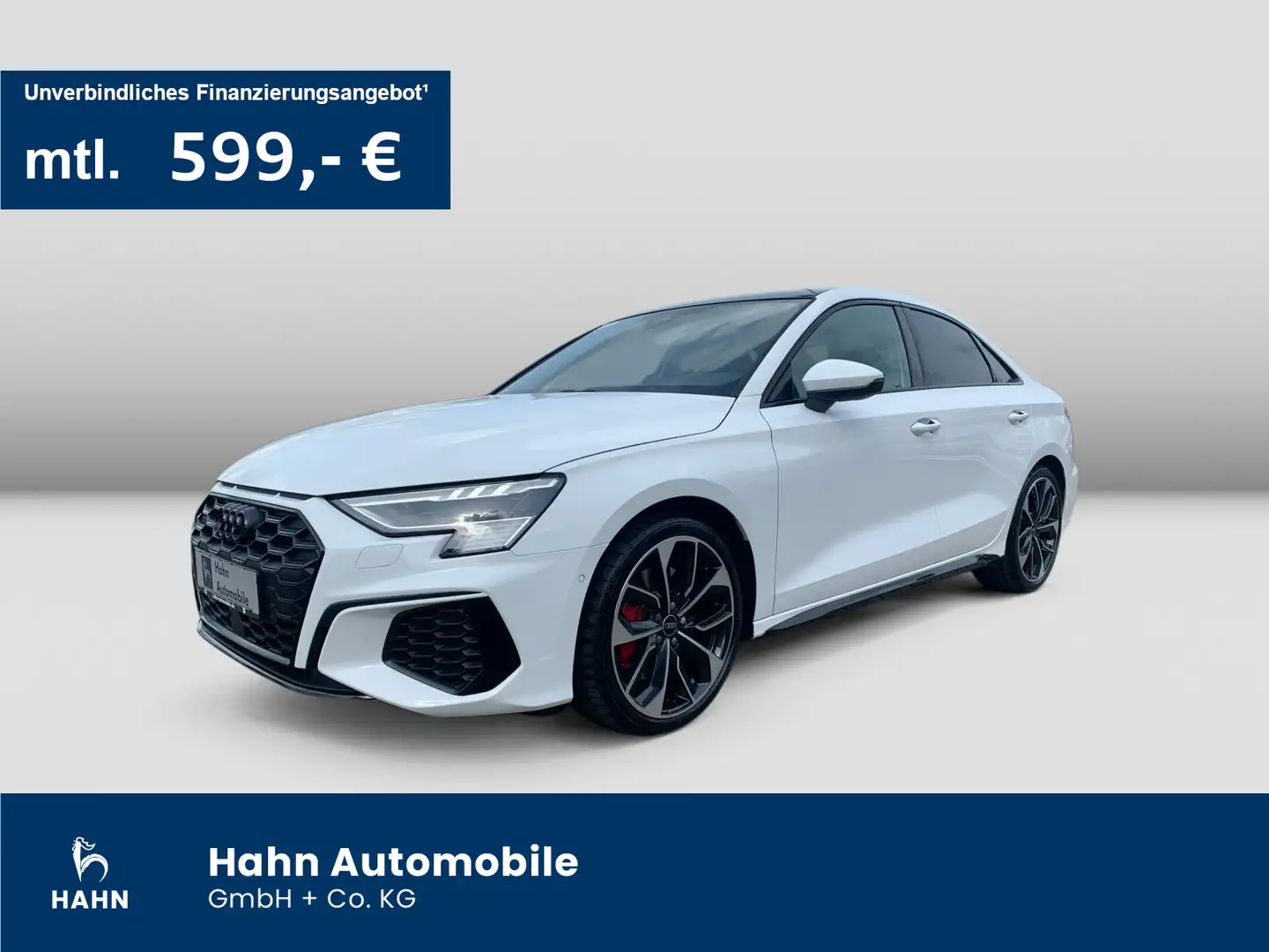 Audi S3 2.0TFSI qu. S-trc Pano Cam Head-up Blanc - 1