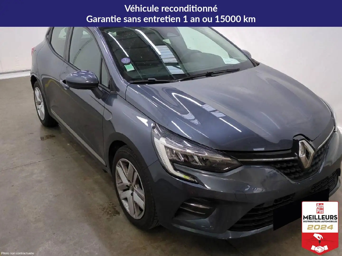 Renault Clio Clio TCe 90 Zen +GPS +PDC AR Gris - 2