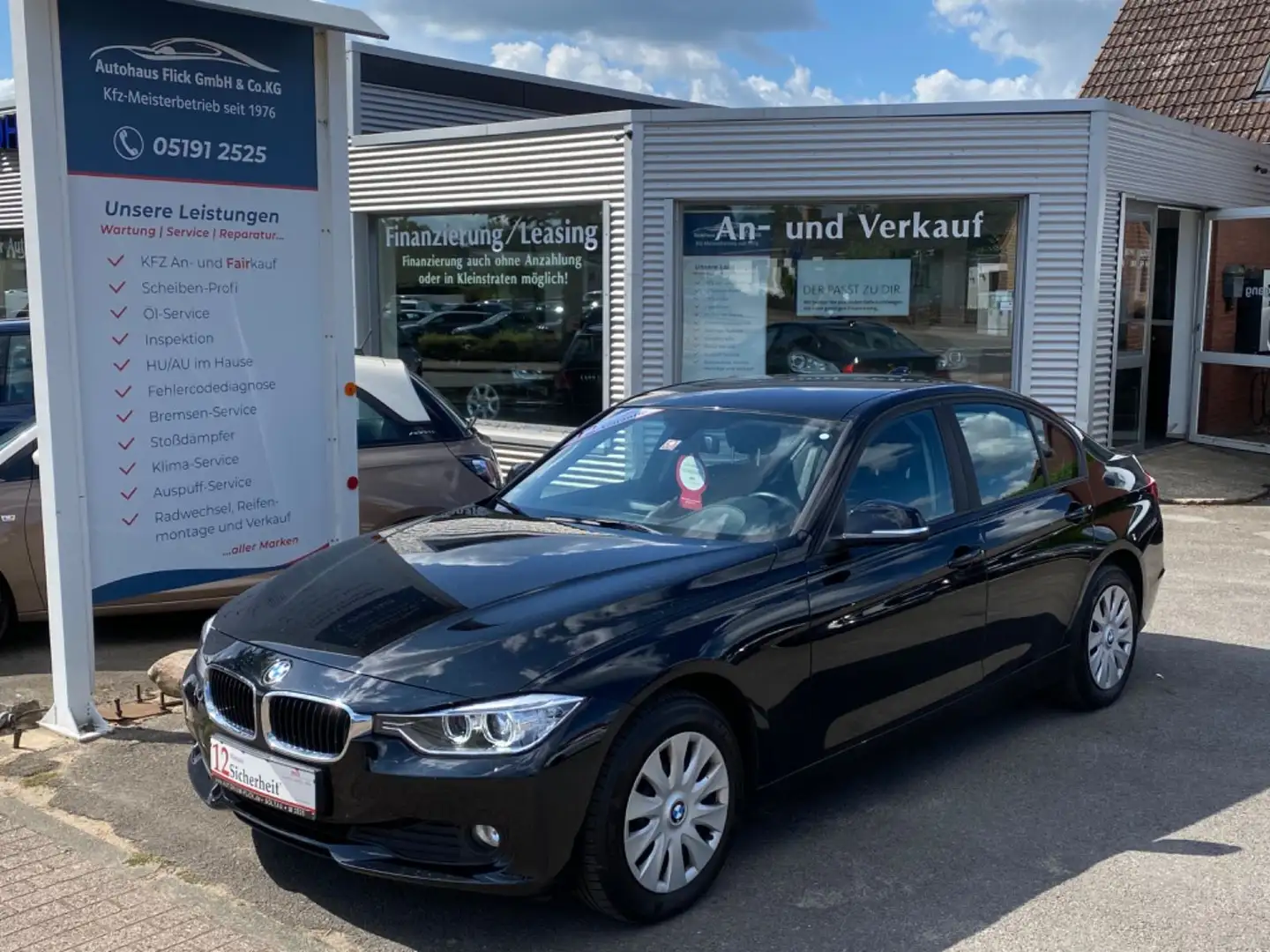 BMW 316 i Lim./Bi Xenon/Sitzheizung/Licht- & Regens. Zwart - 1