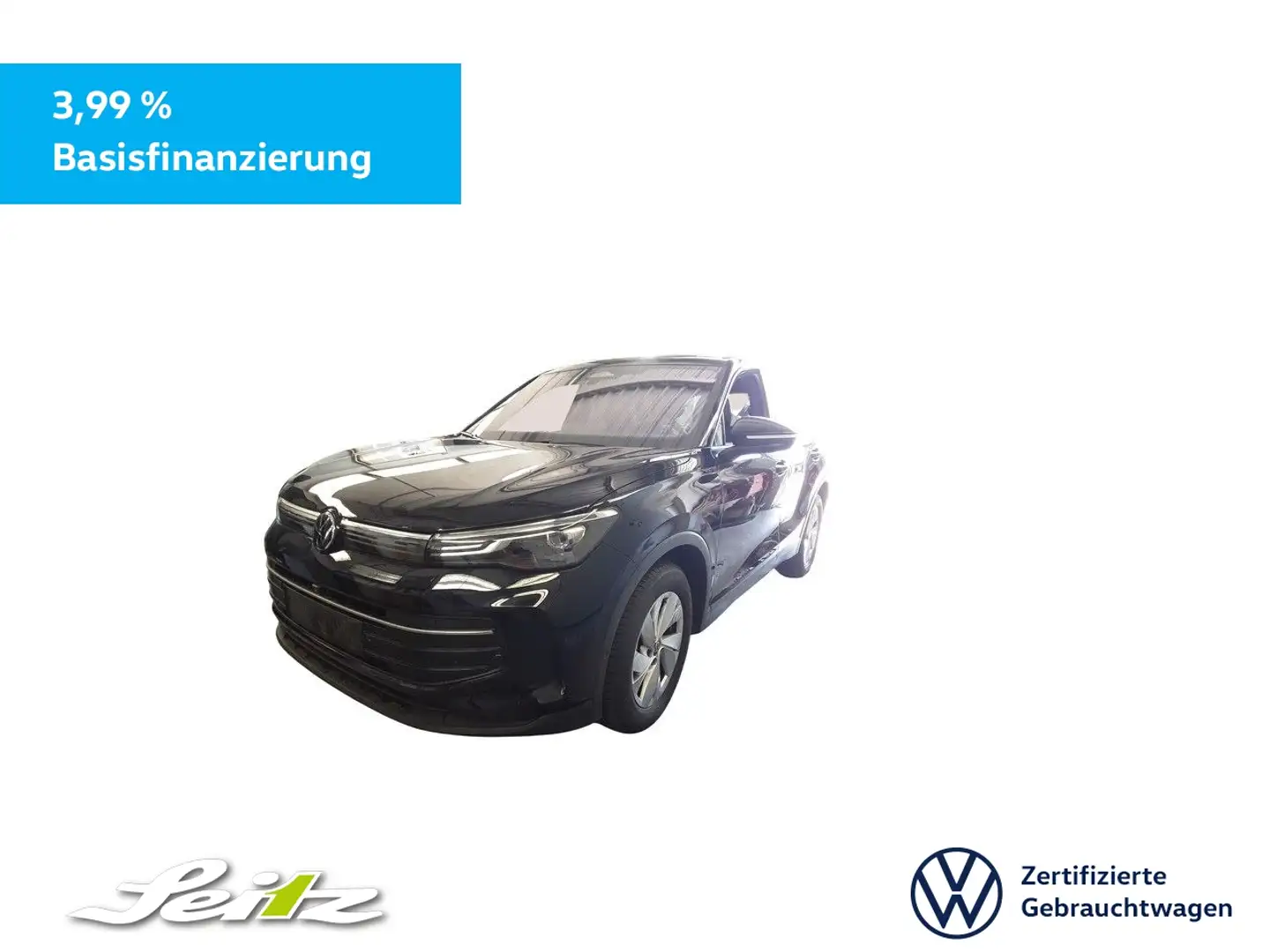 Volkswagen Tiguan 2.0 TDI Goal *AHK*HEAD-UP*STANDH* Zwart - 1