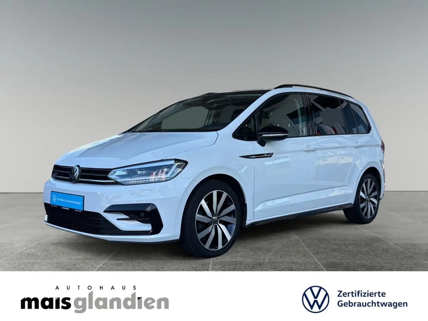 Volkswagen Touran 2.0 TDI R-Line Highline Kamera Massage ACC Weiß - 1