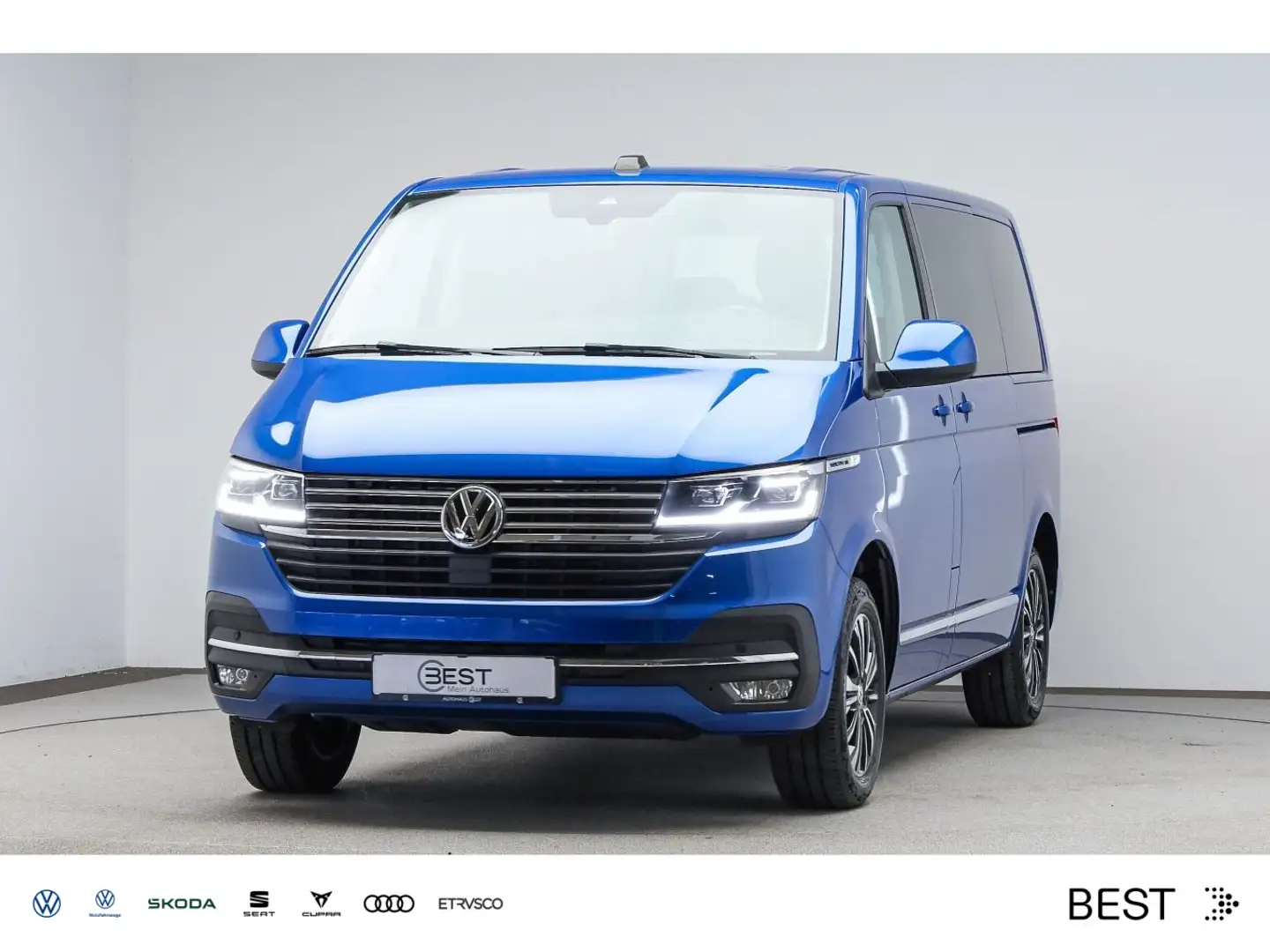 Volkswagen T6.1 Multivan Generation SIX 2.0 TDI DSG*NAVI*AC Blauw - 1