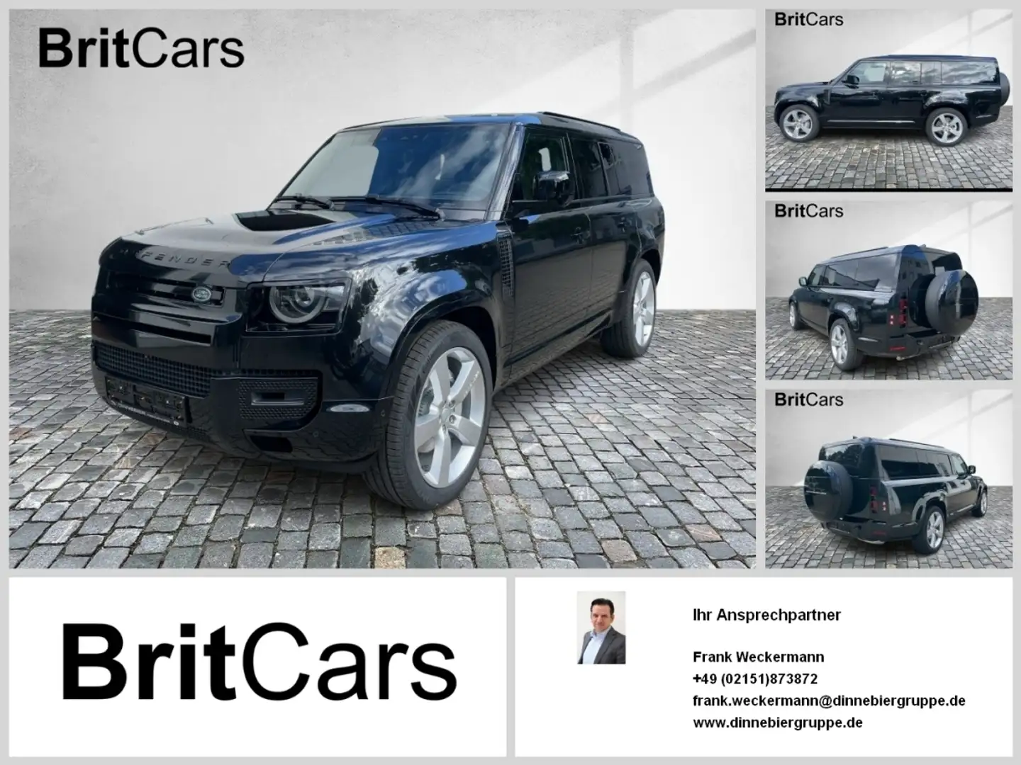 Land Rover Defender 130 D300 X-Dynamic SE Luft STH 360 SD Schwarz - 1