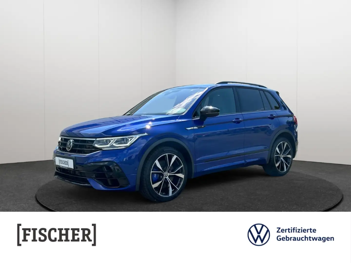 Volkswagen Tiguan R 2.0TSI 4Motion DSG Matrix AHK Navi HUD 360° Pano Blau - 1