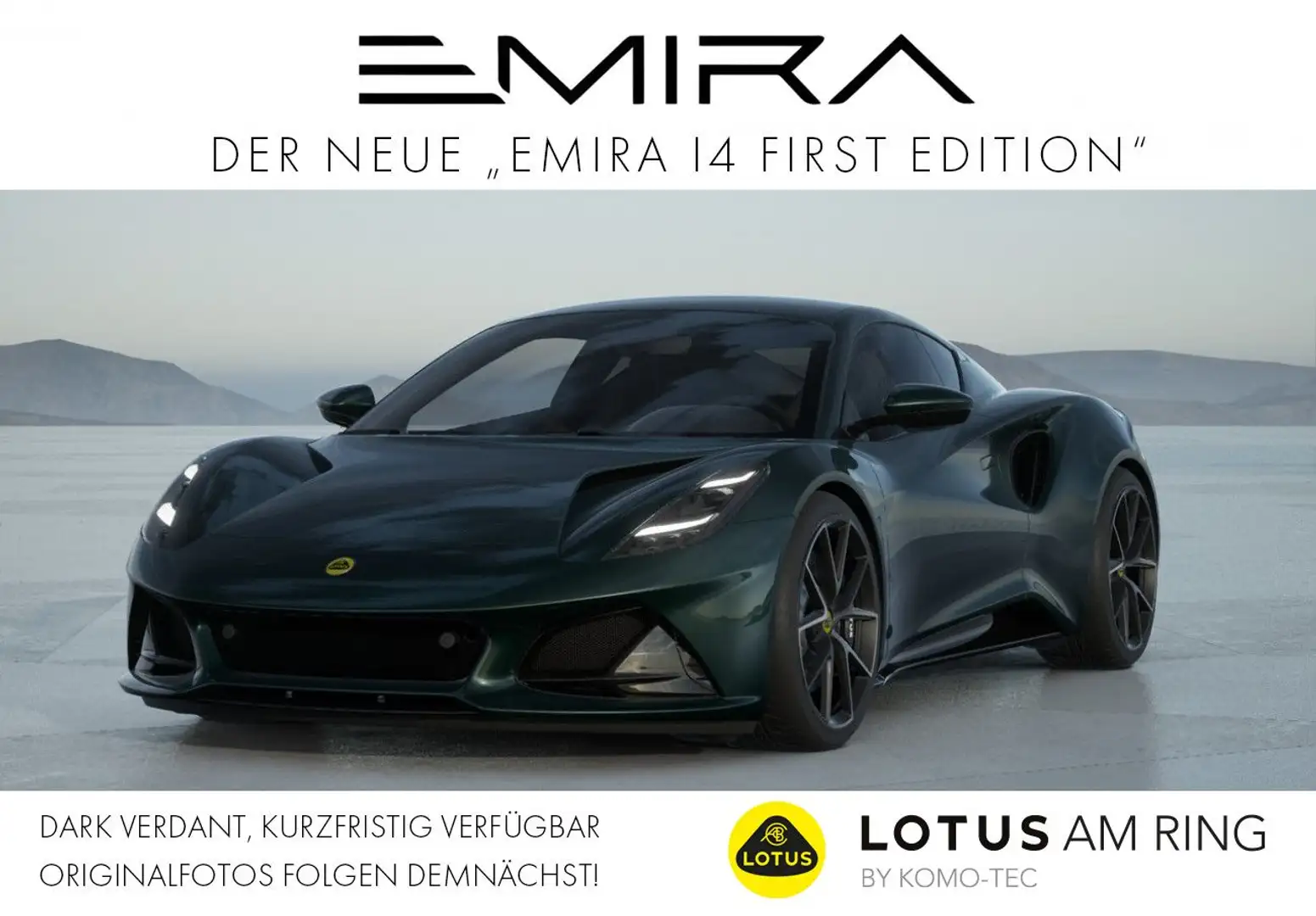 Lotus Emira I4 DCT "First Edition" by Lotus am Ring zelena - 1