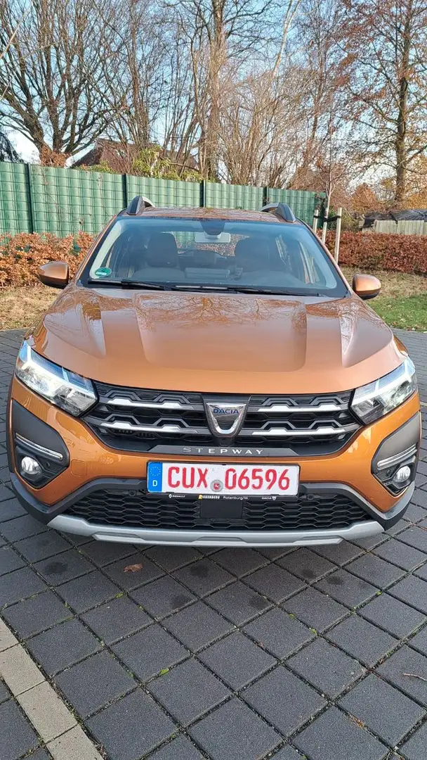 Dacia Sandero Stepway 1,0L Klima Rückfahrcamera Orange - 2