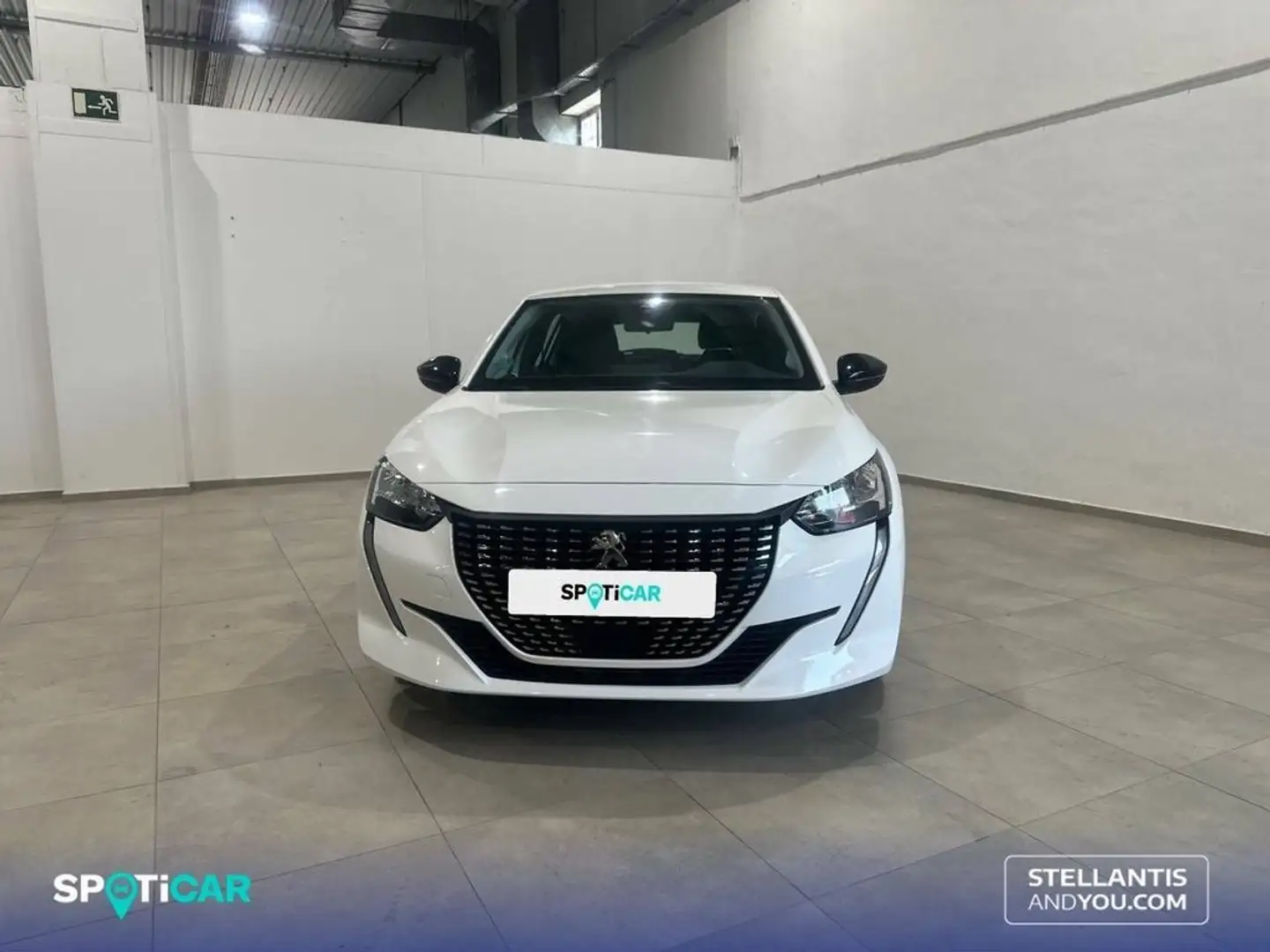 Peugeot 208 Puretech 100 Active Blanc - 2