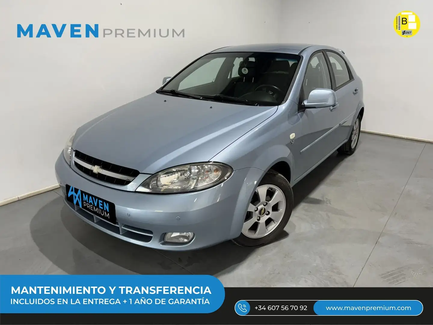 Chevrolet Lacetti 2.0TCDI 16v SX Bleu - 1