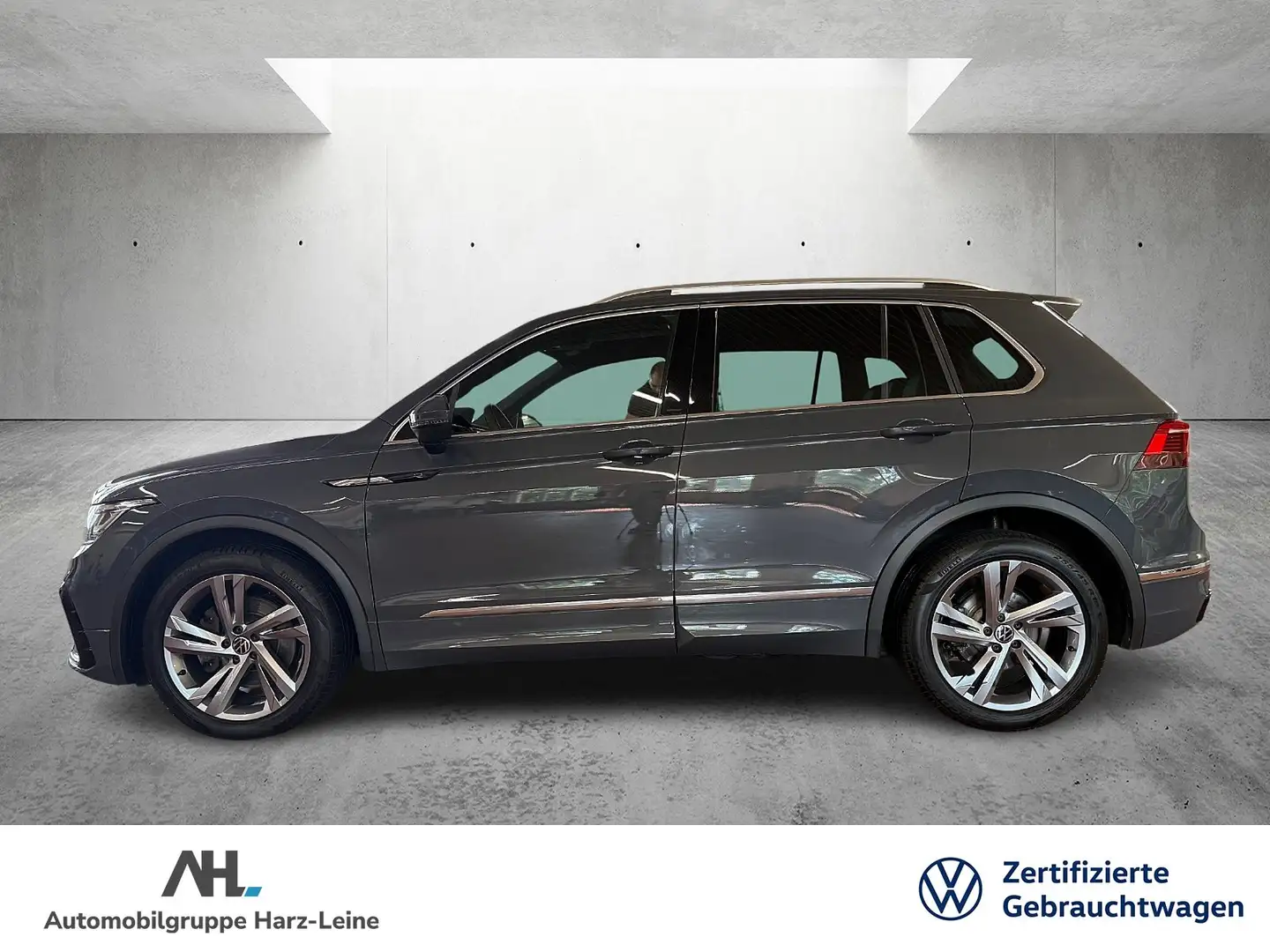 Volkswagen Tiguan 2.0 TDI R-Line 4M DSG Matrix Navi ACC AHK Gris - 2