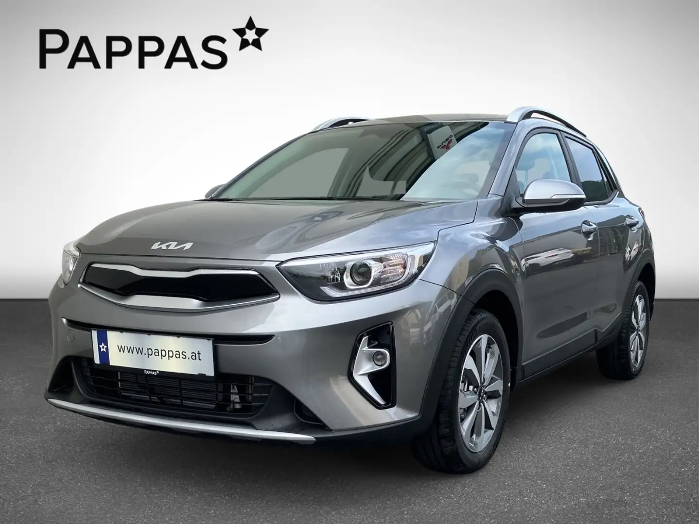 Kia Stonic SILBER 1.0TGDI Navi, Lenkrad- u. Sitzhe Grau - 2