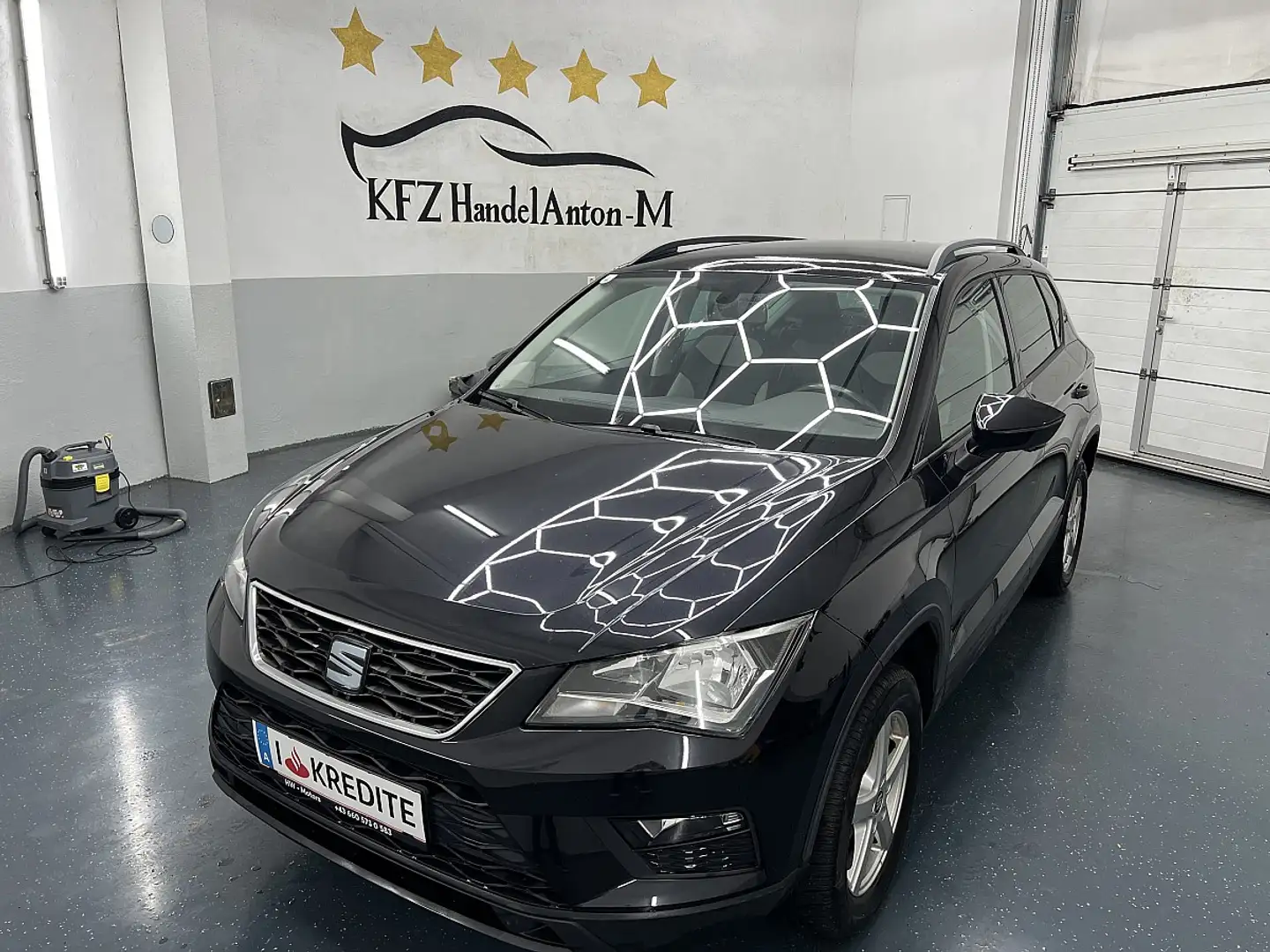 SEAT Ateca 1,6 Reference TDI * HW  * SOFORT FINANZIERUNG &... Schwarz - 1