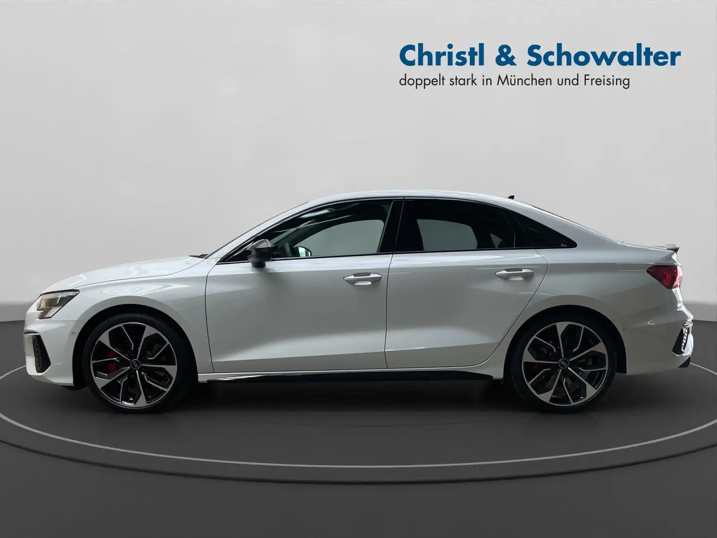 Audi S3 Limousine 2.0TFSI quattro S tronic PANO HDUP RFK B Weiß - 2