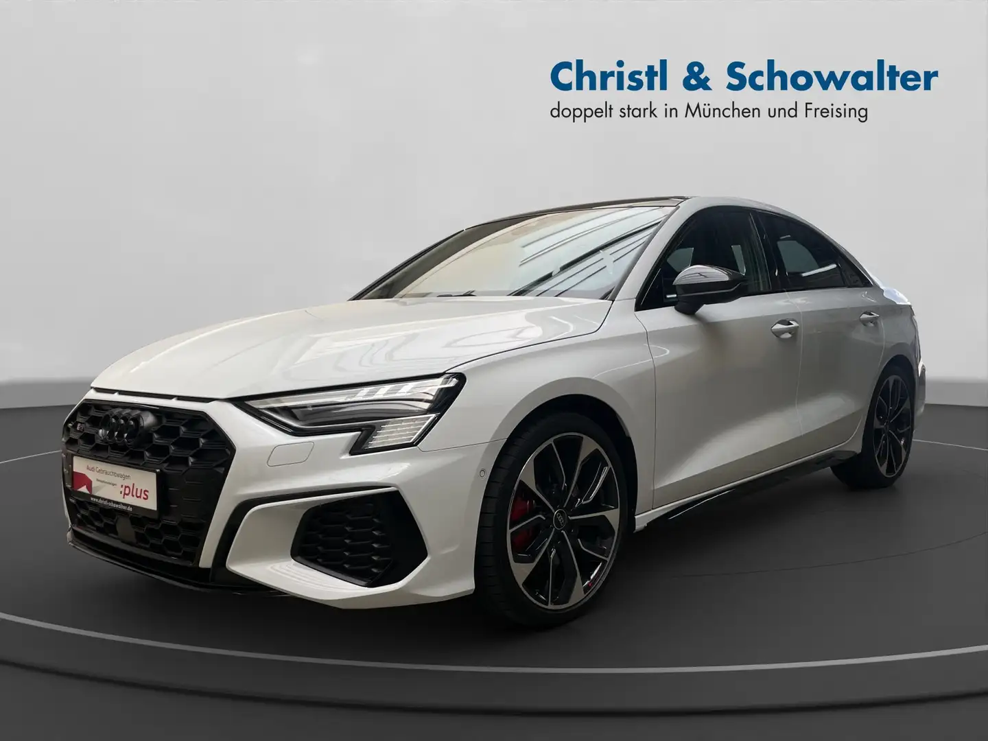 Audi S3 Limo. 2.0TFSI quattro PANO HDUP RFK B&O Weiß - 2