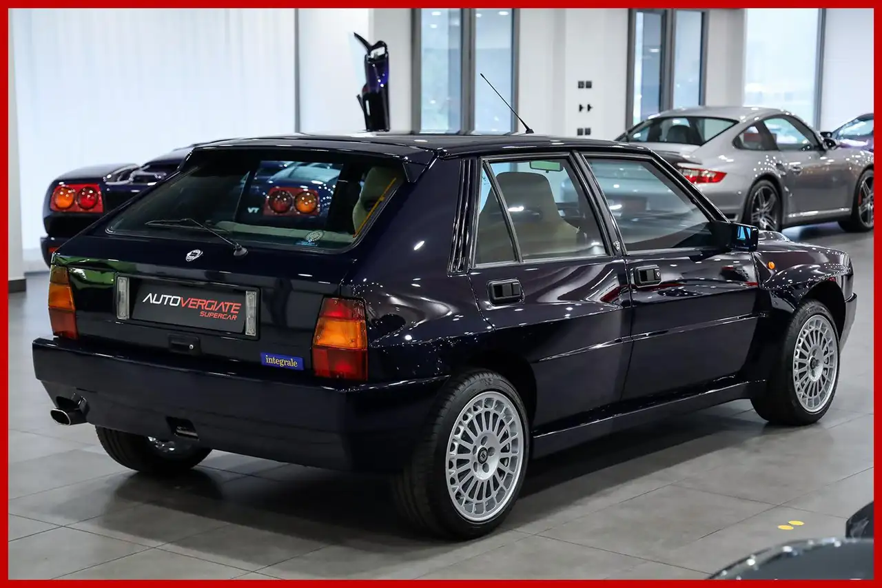 Lancia Delta 2.0 turbo HF integrale Blu Lord - Targhe TO, foto 7