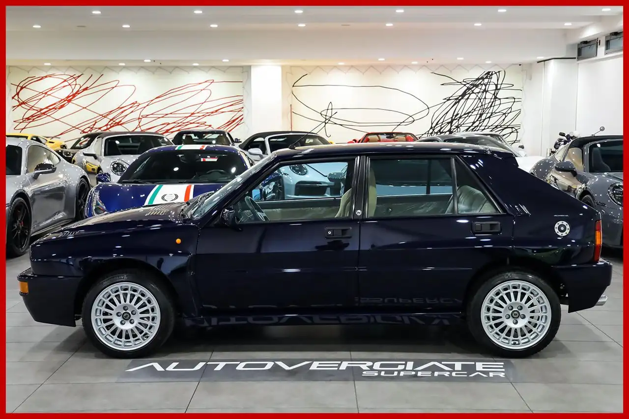 Lancia Delta 2.0 turbo HF integrale Blu Lord - Targhe TO, foto 4