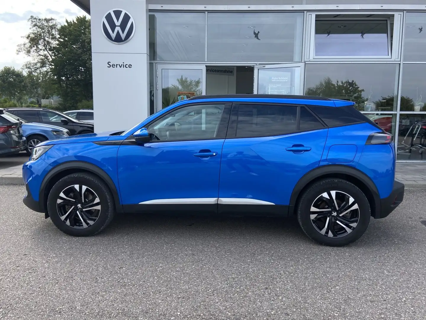 Peugeot 2008 Allure 17"+3-PHASIG+CCS+NAVI+KAMERA+GRA+PDC Bleu - 2