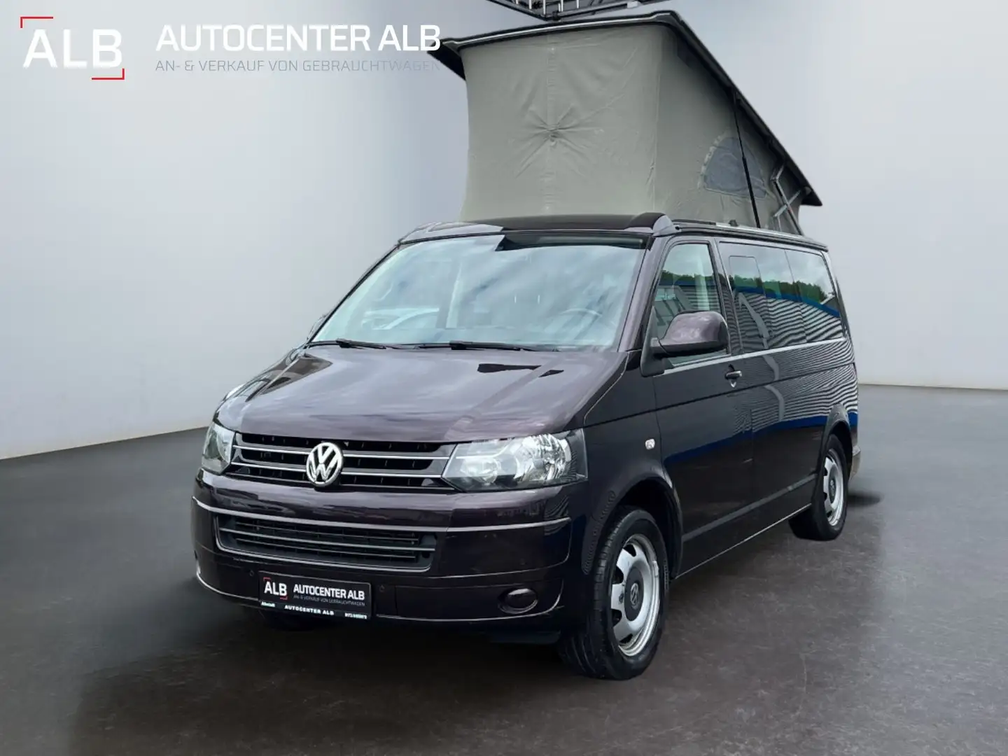 Volkswagen T5 California Beach Aufstelldach/AUTOMATIK/4X4/ Violett - 1