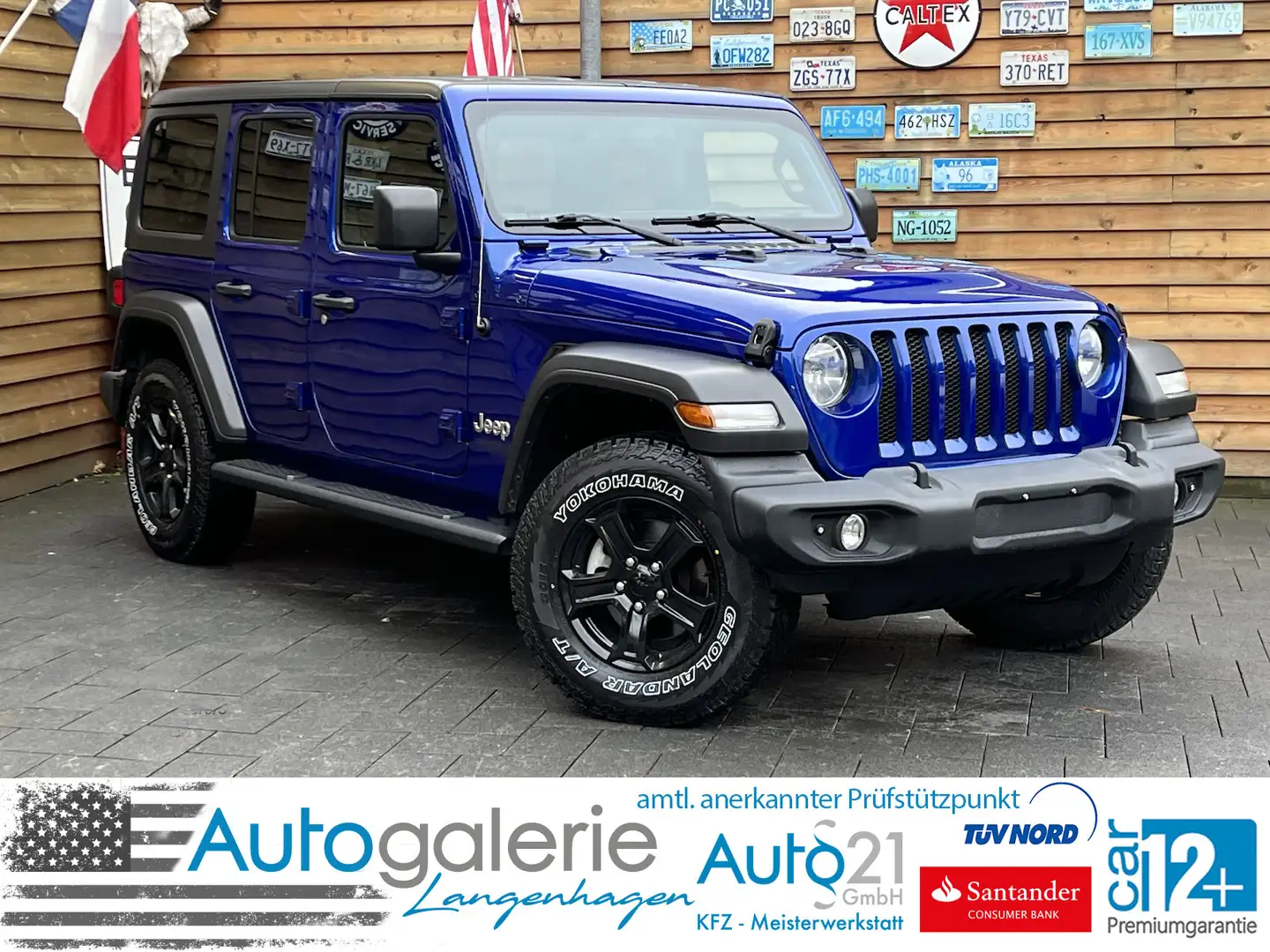 Jeep Wrangler UNLIMITED SPORT 3.6 4x4 OFFROAD 4x4 Blau - 1