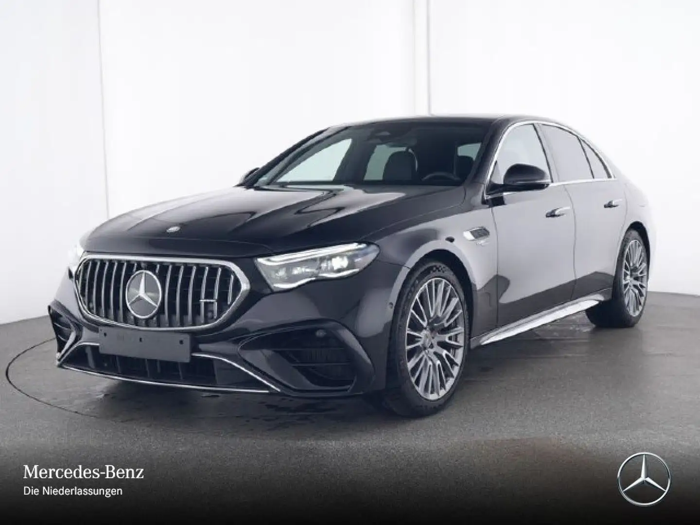 Mercedes-Benz E 53 AMG 4M Hybrid 360° Pano Burmester Distr. HUD Schwarz - 2
