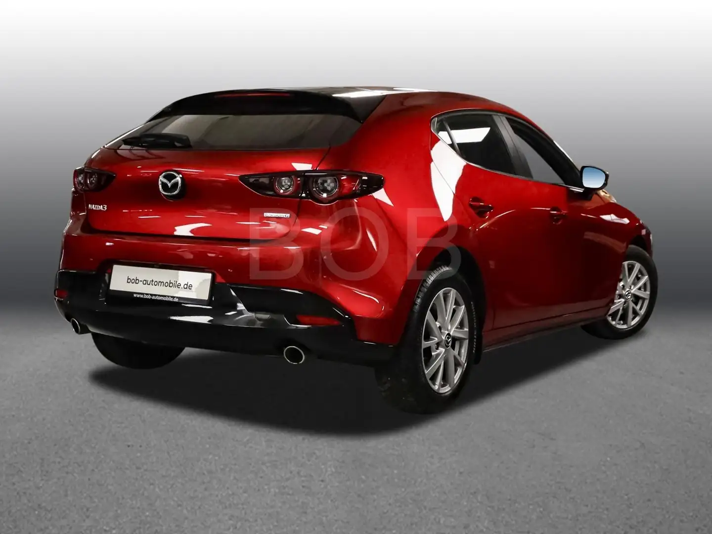 Mazda 3 SKYACTIV-G M-Hybrid LEDER BOSE 360° KAMERA LED Roşu - 2