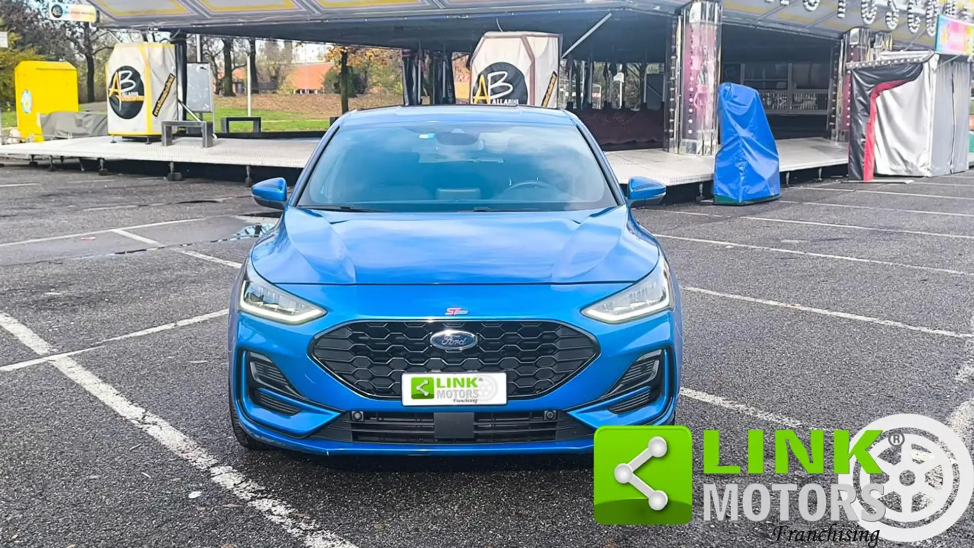 Ford Focus 1.0 EcoBoost Hybrid 125 CV ST-Line GARANTITA Blu/Azzurro - 2