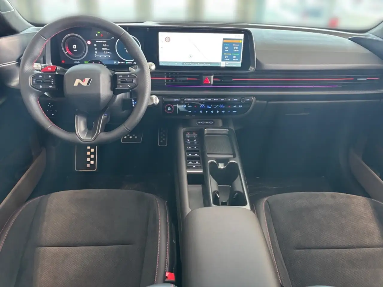 Hyundai Ioniq 6 N Line X Elektro 4WD *FACELIFT* 84 kWh*HUD*Navi*Le, миниатюра 11