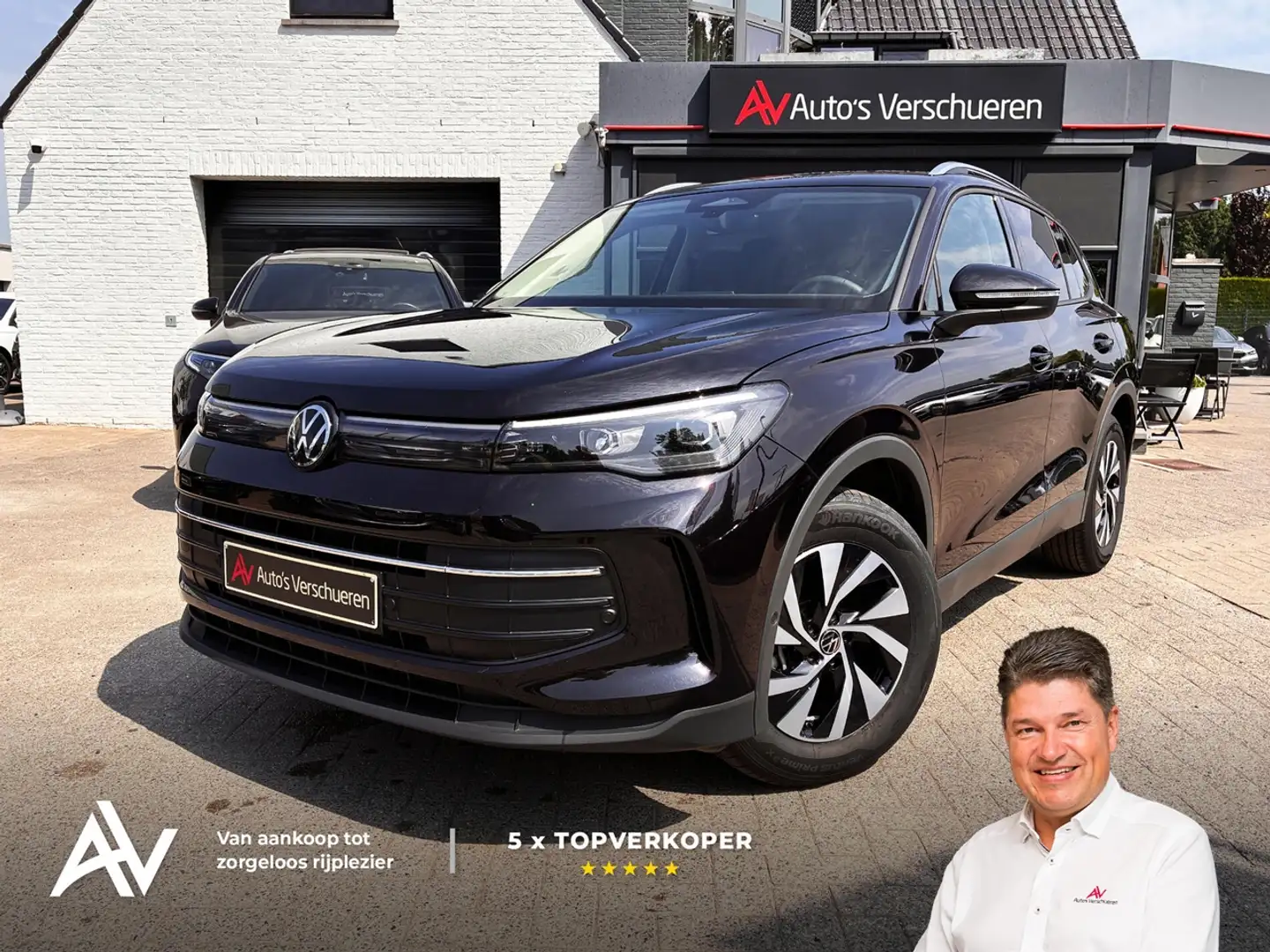 Volkswagen Tiguan 1.5 eTSI DSG United ** Winterpack | Carplay/And... Schwarz - 1
