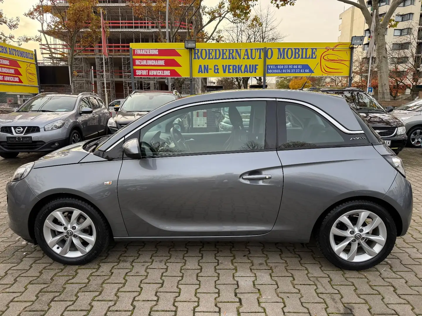 Opel Adam Jam Scheckheft gepflegt Gris - 2