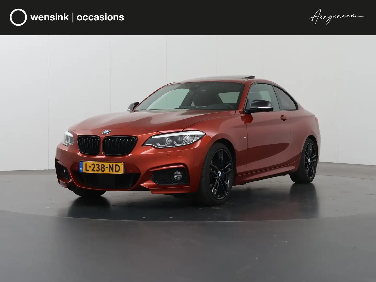 BMW 230 2-serie Coupé 230i High Executive M-Sport | M-Spor Oranje - 1