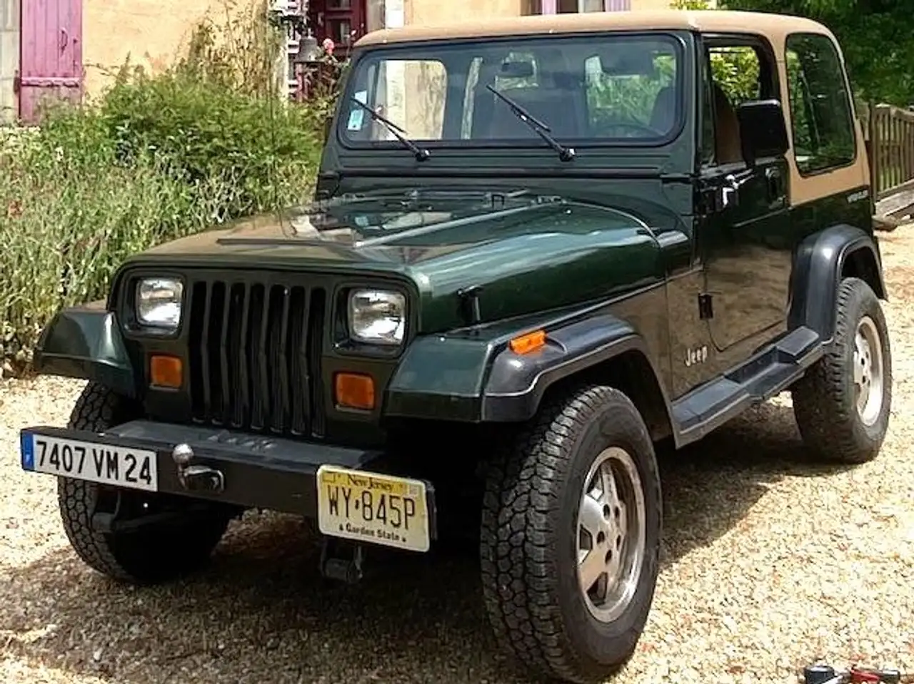 Jeep Wrangler YJ 4.0 6-cilinder | 1995 | 140.000 km | Hardtop + Softtop, foto 1