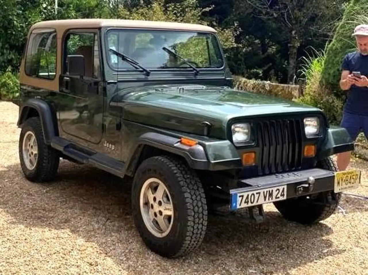 Jeep Wrangler YJ 4.0 6-cilinder | 1995 | 140.000 km | Hardtop + Softtop, foto 2