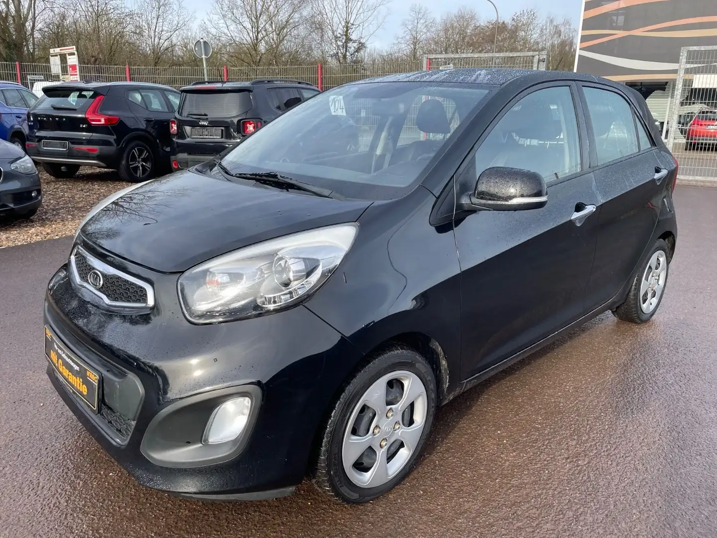 Kia Picanto New Picanto Spirit *Klimaautom.*Teilleder*Euro5* Schwarz - 1