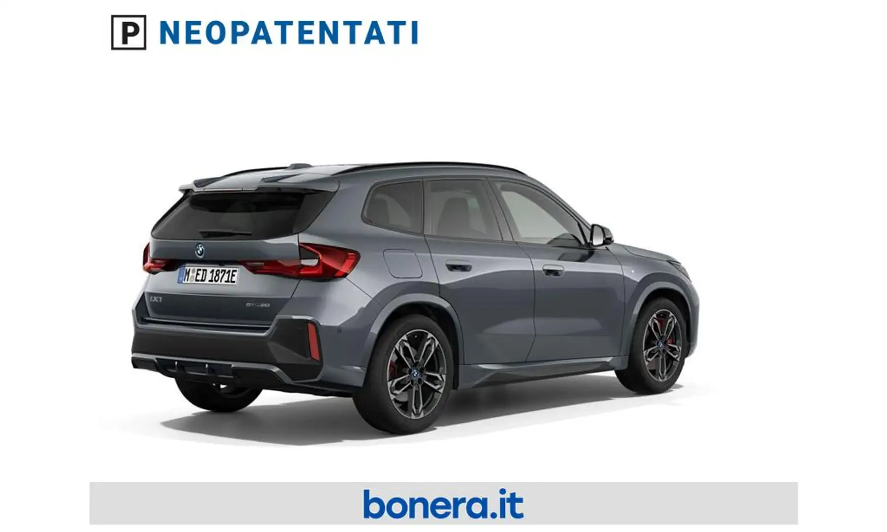 BMW iX1 edrive 20 MSport Pro Grigio - 2