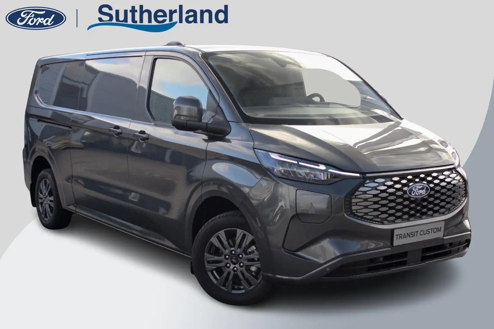 Ford E-Transit Cust. 320 L2H1 Limited 65 kWh 218pk | VOORRAAD | I Gri - 1