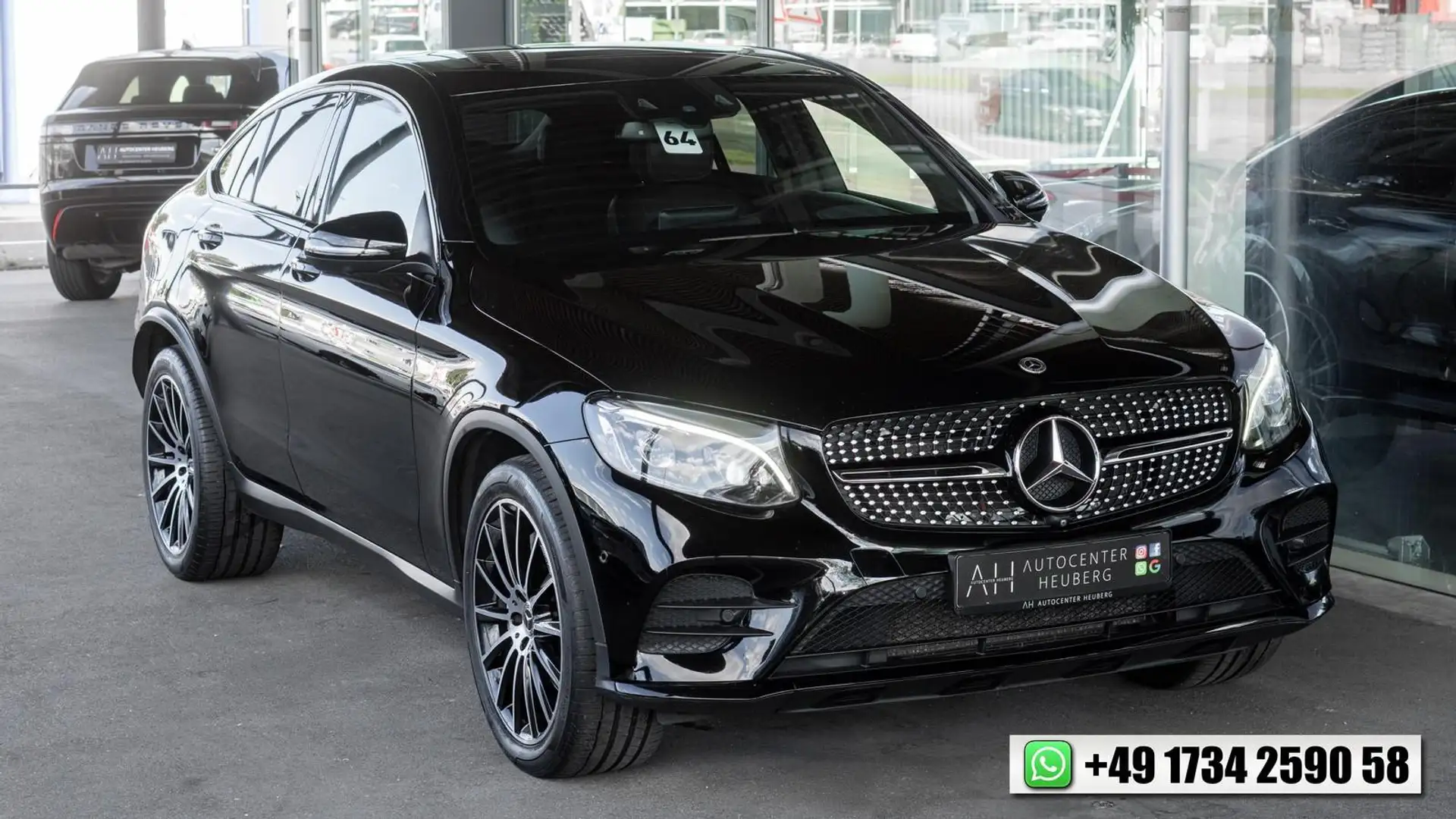 Mercedes-Benz GLC 250 d 4MATIC AMG *360*BURMESTER*ABW*TOT*SCHIEBEDACH* Schwarz - 1