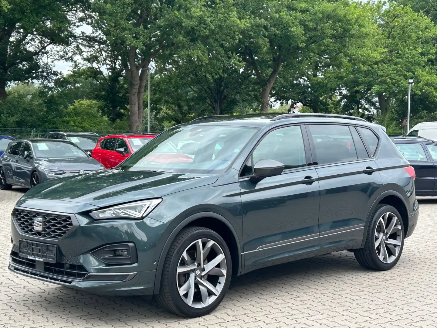 SEAT Tarraco 2.0 TDI FR-Line 4Drive °Pano°StdHz°AHK° Verde - 1