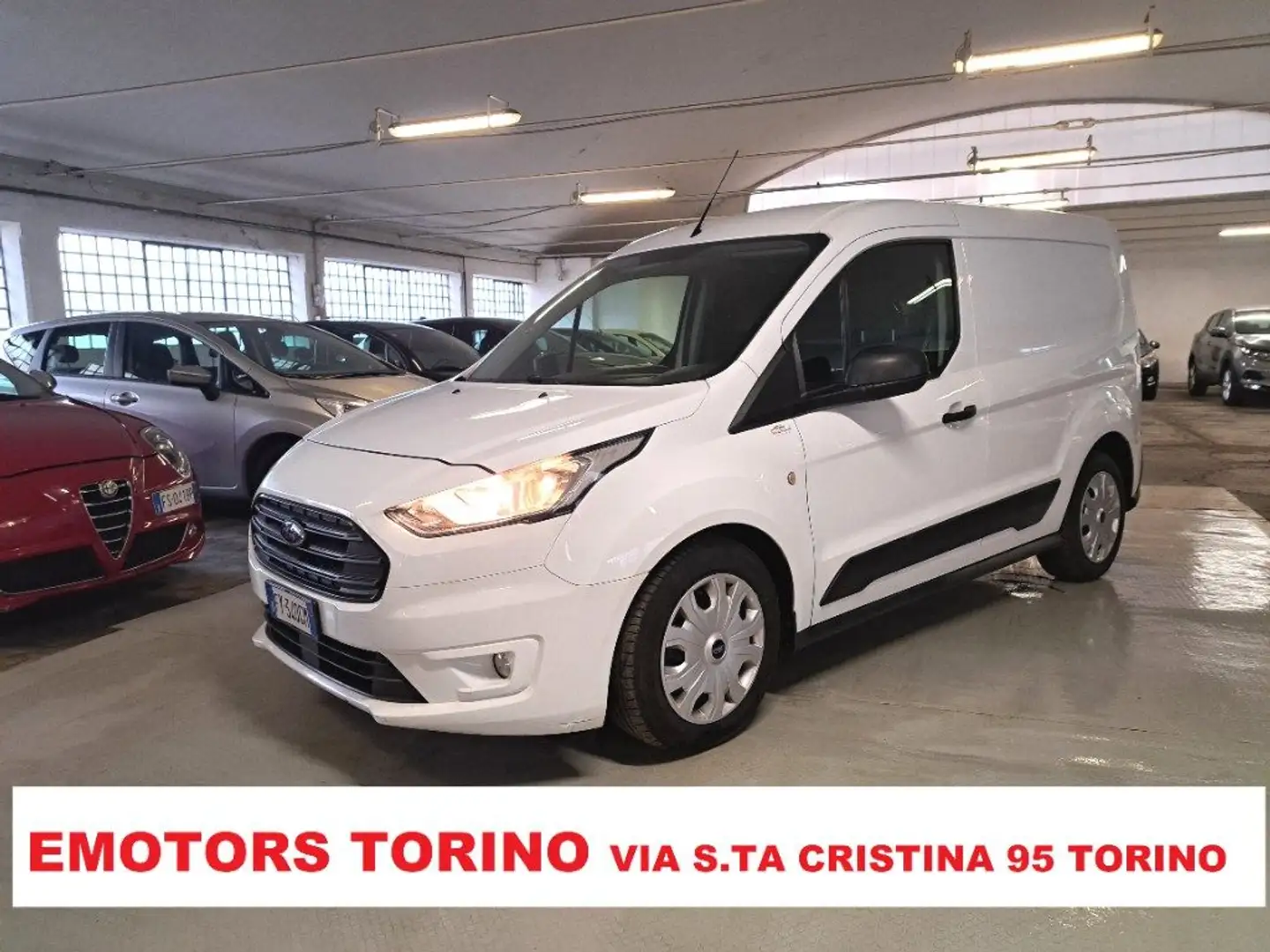Ford Transit Connect 200 1.5 TDCi 100CV PC Furgone Trend Blanc - 1