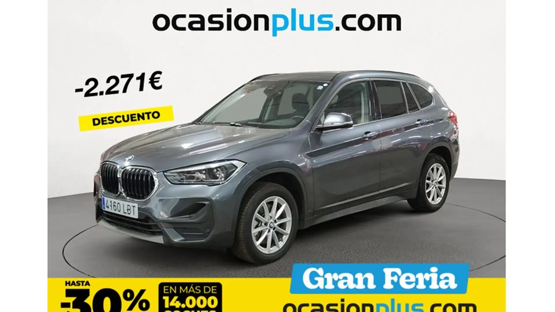 BMW X1 xDrive 20dA Gris - 1