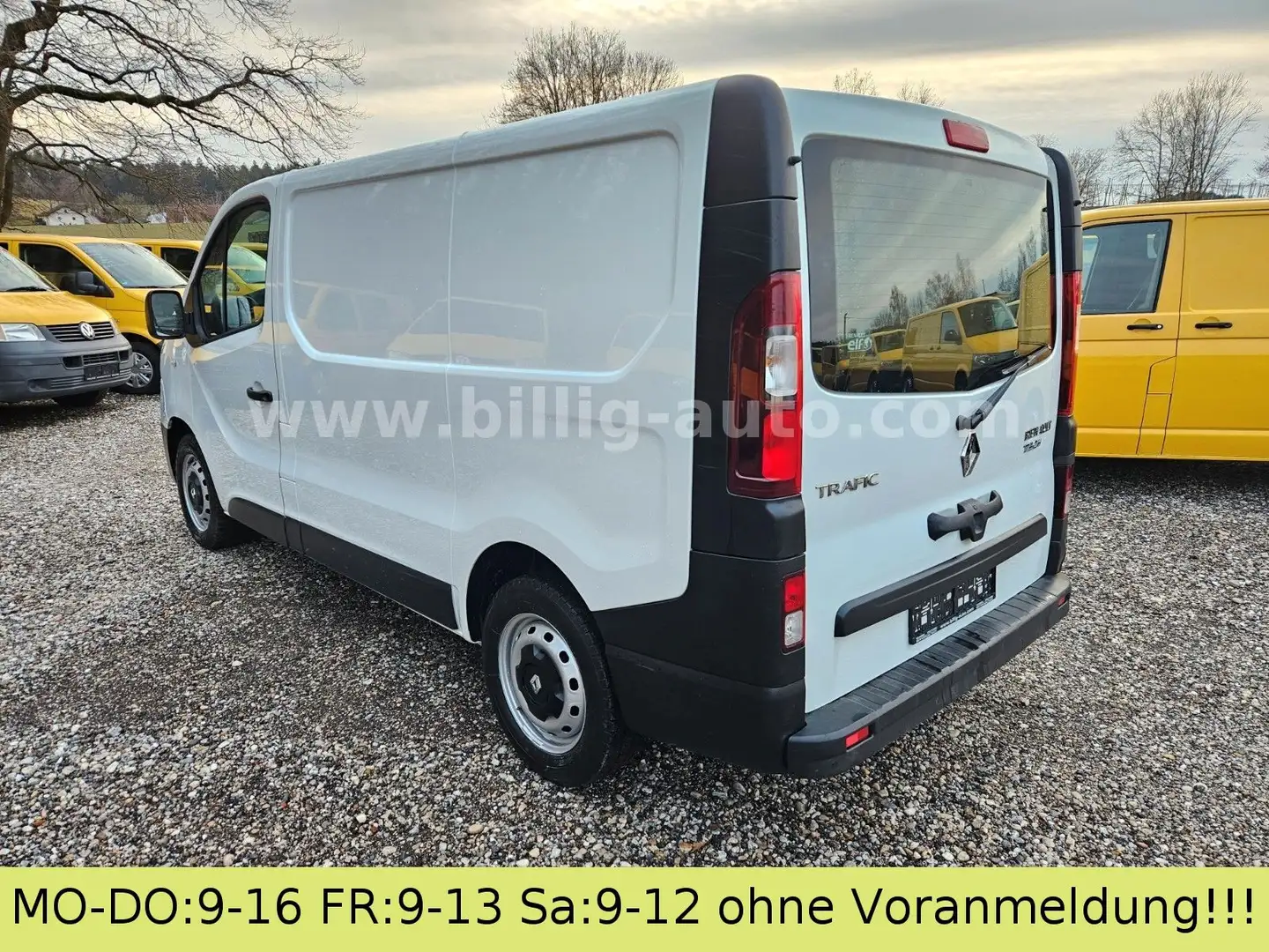 Renault Trafic Kasten L1H1 Bluetooth EURO6 Klima Komfort Weiß - 2