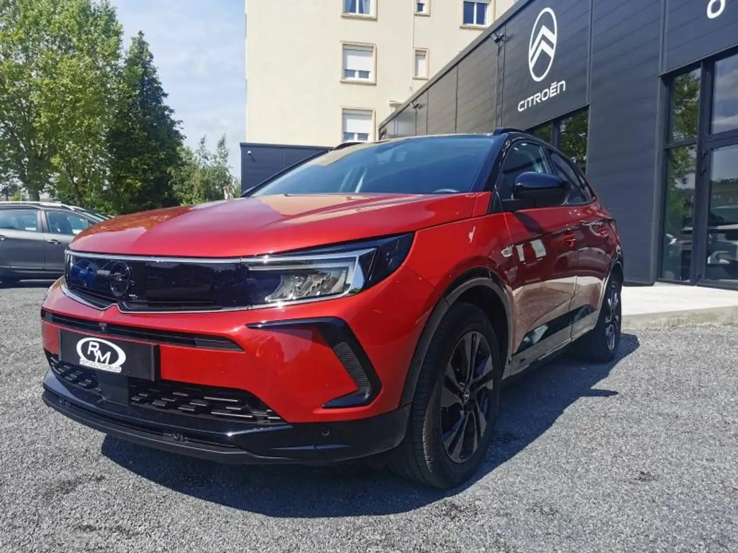 Opel Grandland 1.6 Turbo 225ch Hybride GS Rouge - 1