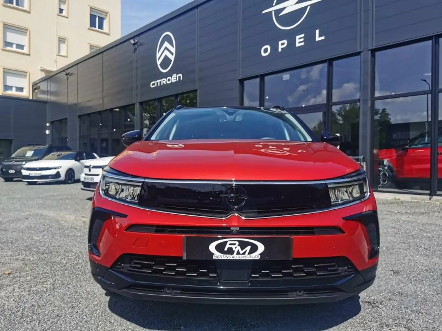 Opel Grandland 1.6 Turbo 225ch Hybride GS Rouge - 2