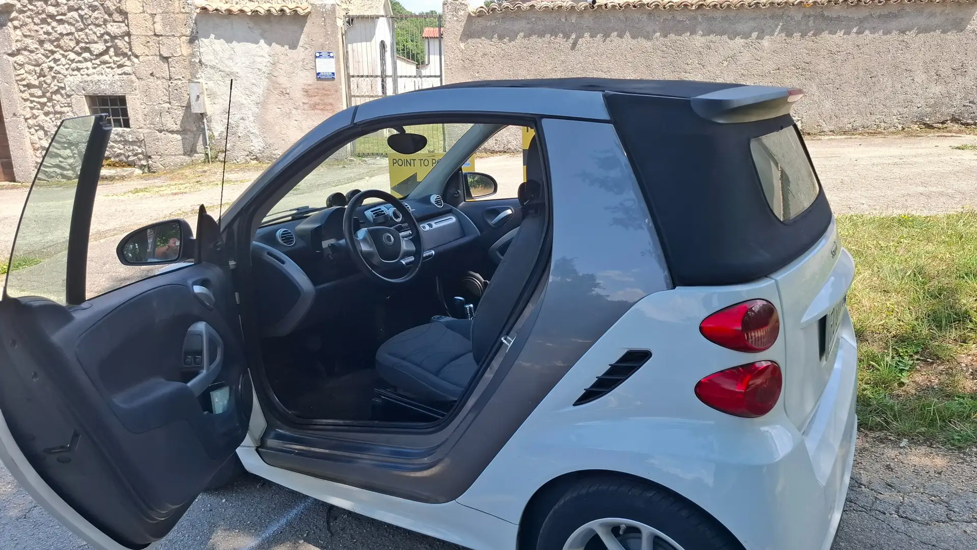 smart city-coupé/city-cabrio 451 cabrio benzina Alb - 1
