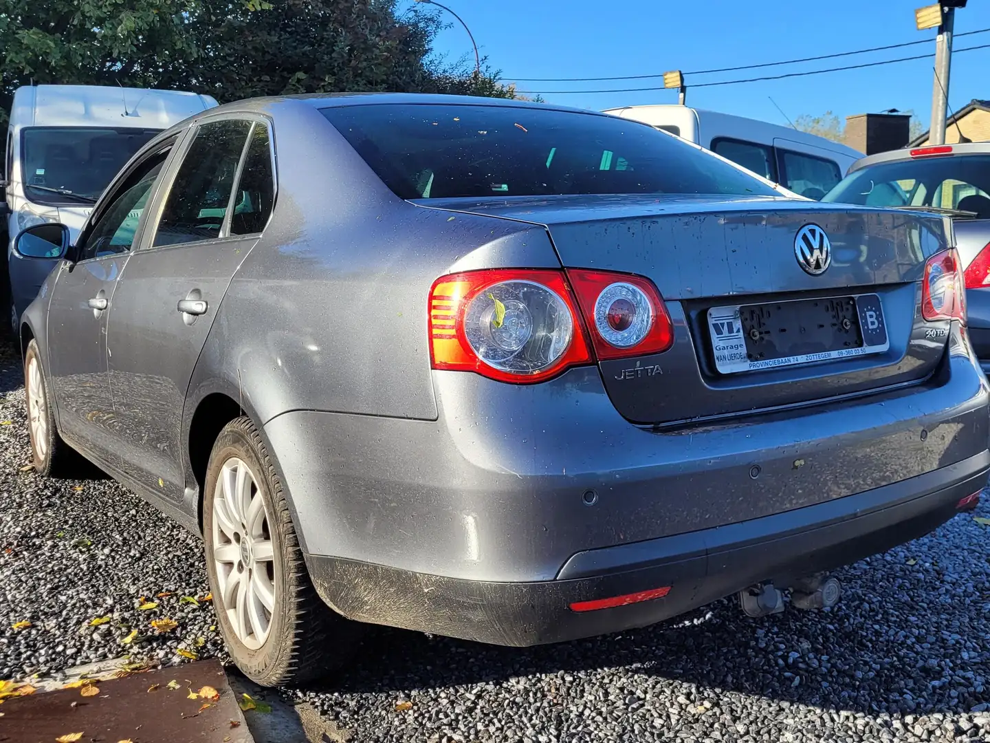 Volkswagen Jetta 2.0TDI 100kw word GEKEURD AIRCO TREKHK OHBOEK 2007 Grijs - 2
