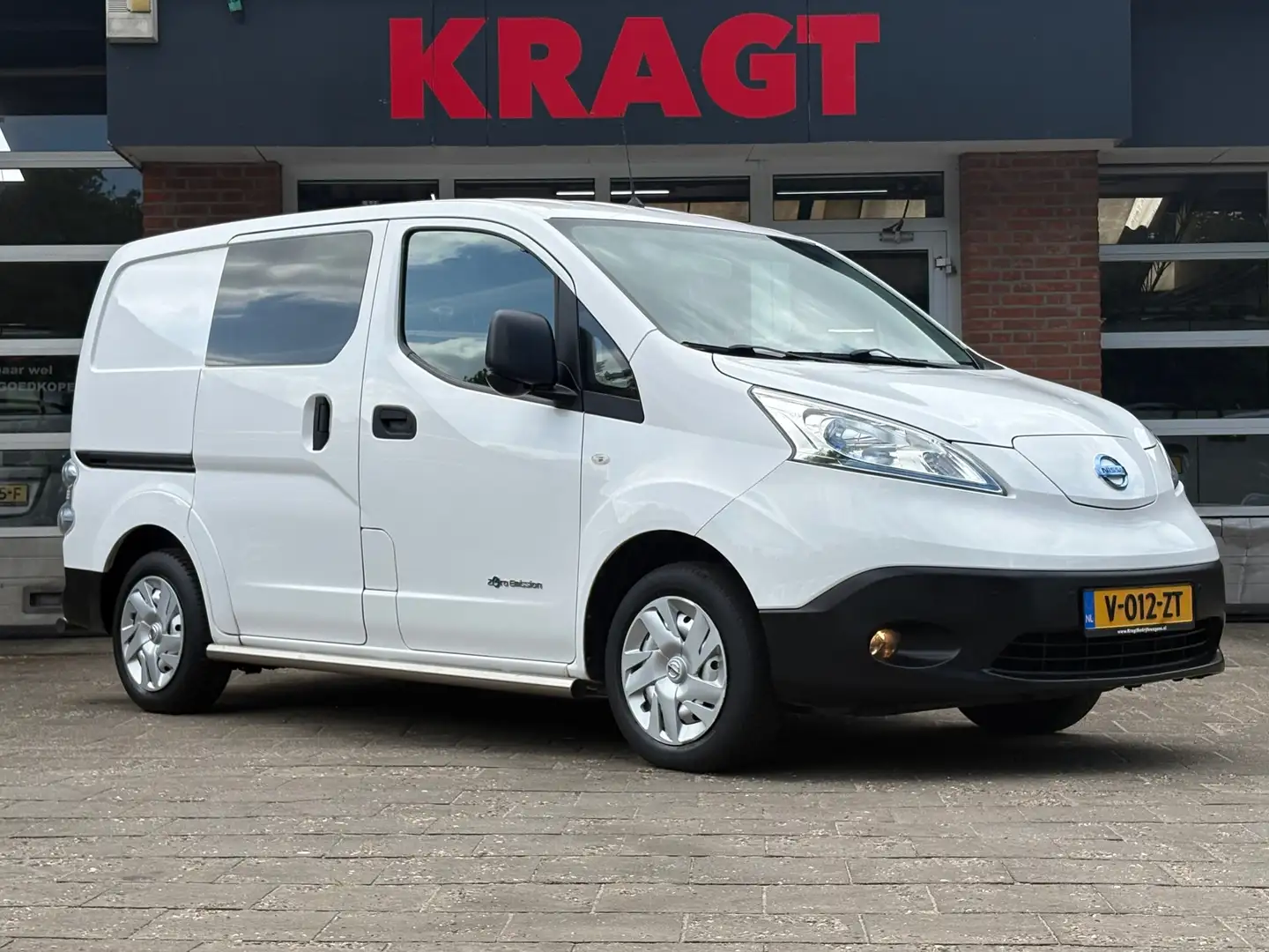 Nissan E-NV200 Optima 40 kWh|SOH 87%|NAP|airco|cruise|achteruitri Weiß - 2