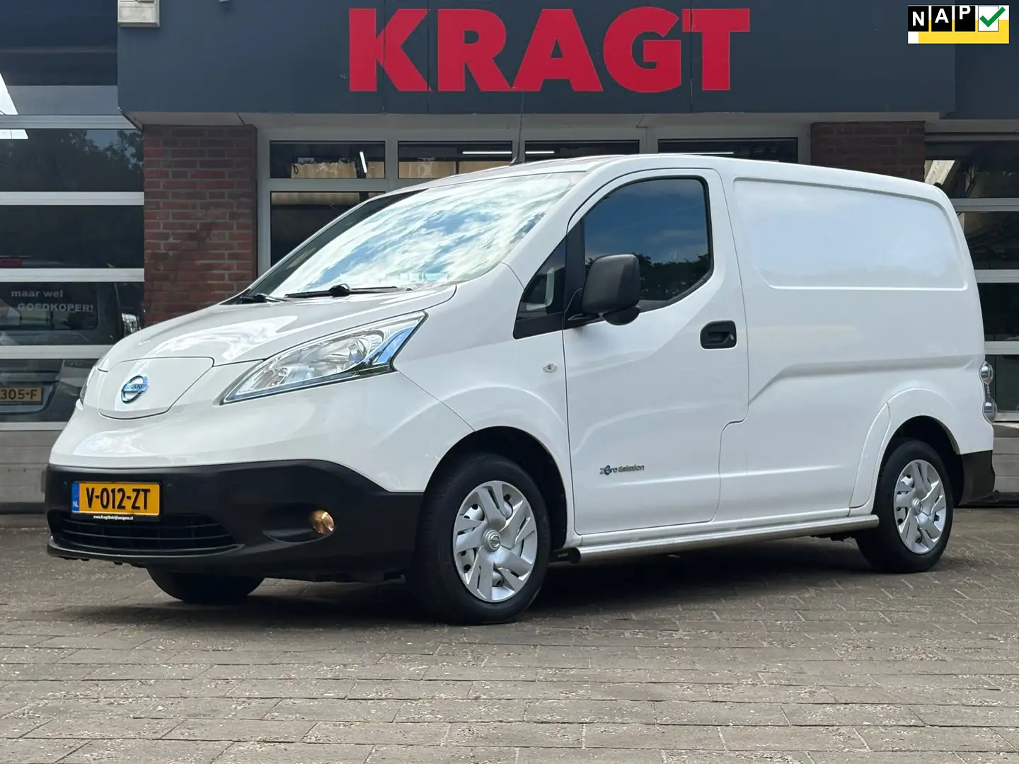 Nissan E-NV200 Optima 40 kWh|SOH 87%|NAP|airco|cruise|achteruitri Weiß - 1